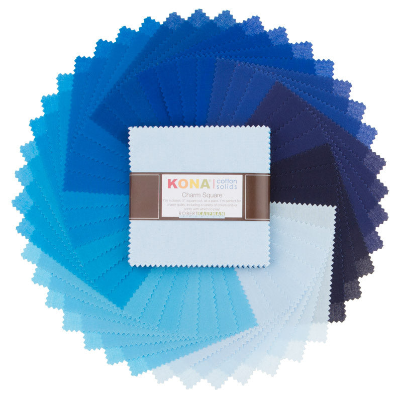 Kona Cotton - Waterfall Palette Charm Pack Primary Image