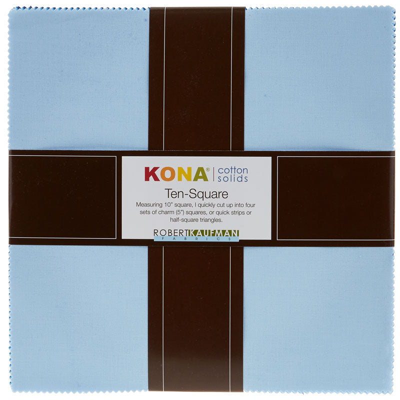 Kona Cotton - Waterfall Palette Ten Squares Alternative View #1