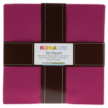 Kona Cotton - Wildberry Palette Ten Squares Alternative View #1