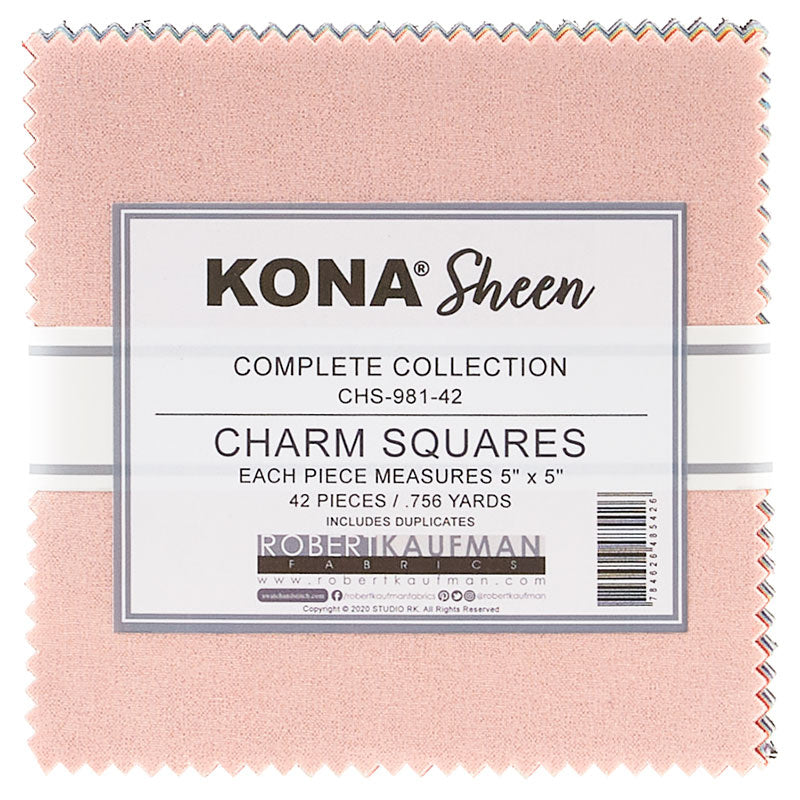 Kona Sheen Metallic Charm Pack Alternative View #1