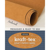 Kraft-tex Kraft Paper Fabric Roll - Natural Vintage Prewashed
