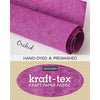 Kraft-tex Kraft Paper Fabric Roll - Orchid Hand-Dyed & Prewashed