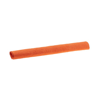 Kraft-tex Kraft Paper Fabric Roll - Tangerine Hand-Dyed & Prewashed