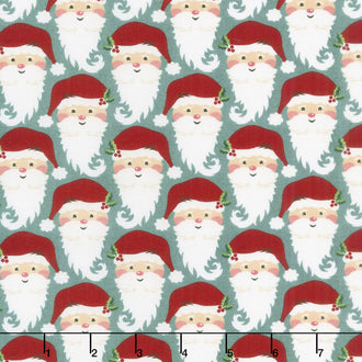 Kringle and Claus - Kringle Blue Spruce Yardage