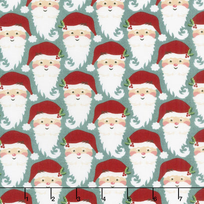 Kringle and Claus - Kringle Blue Spruce Yardage