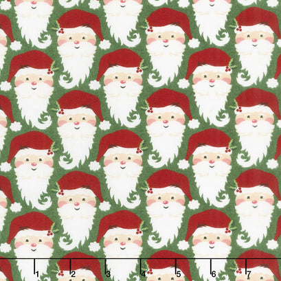 Kringle and Claus - Kringle Holly Yardage