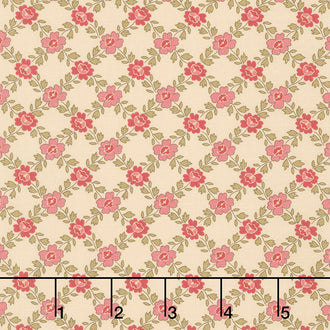 La Rose Rouge - Fantin Oyster Yardage