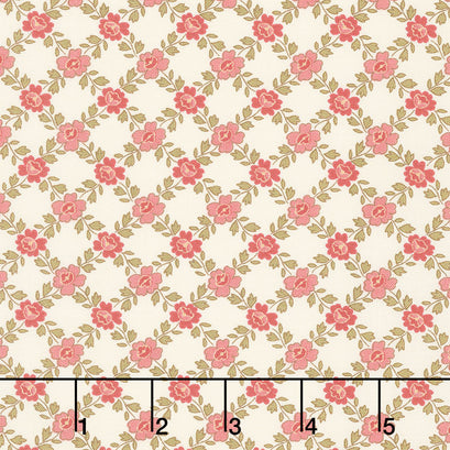 La Rose Rouge - Fantin Pearl Yardage