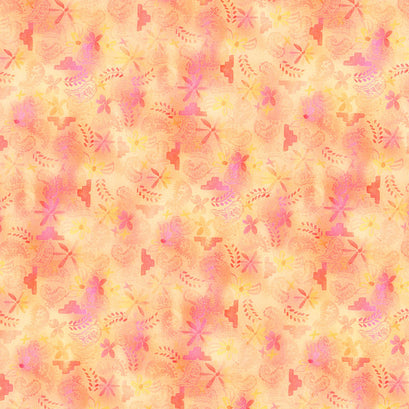 La Vida Loca - Tango Tie-Dye Sunset Yardage