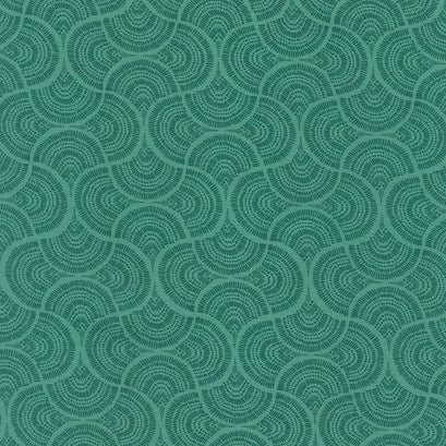 Lady Bird - Tail Feather Teal Yardage