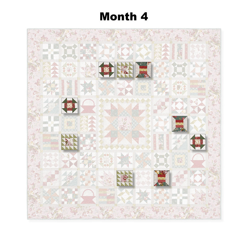 Lady Tulip Block of the Month Alternative View #5