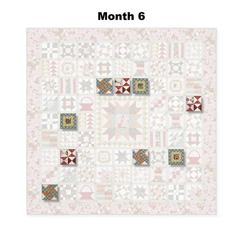 Lady Tulip Block of the Month Alternative View #7