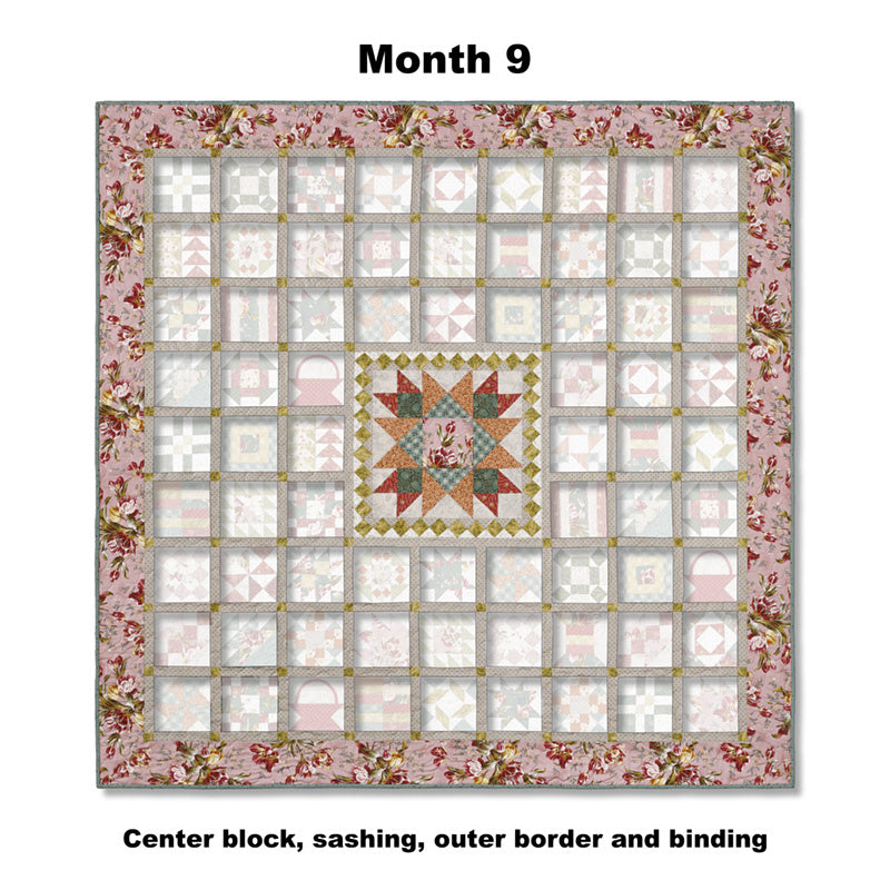 Lady Tulip Block of the Month Alternative View #10