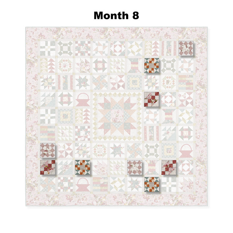 Lady Tulip Block of the Month Alternative View #9