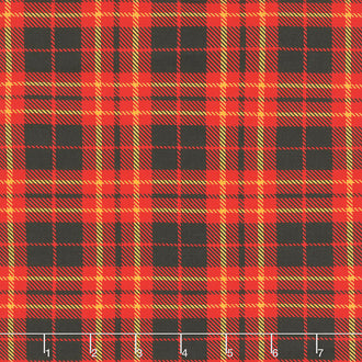 Lake House - Plaid Red Yardage
