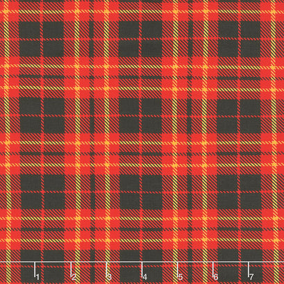 Lake House - Plaid Red Yardage