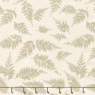 Lake Views - Ferns Ecru Yardage