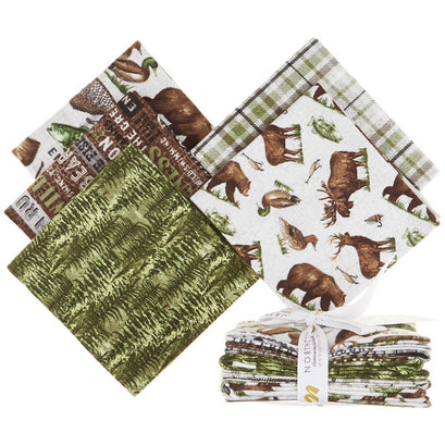 Lakeside Lodge 5 Easy Pieces Flannel Rolls