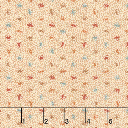 Lancaster - Cells Cream Yardage