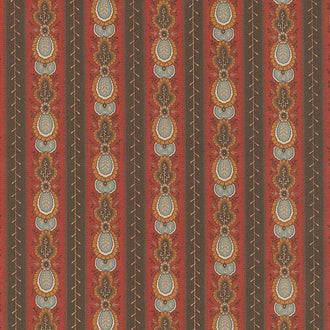 Lancaster - Main Stripe Rust Yardage