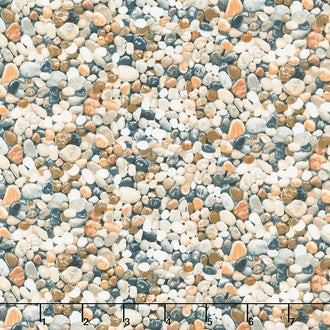Landscape Medley - Multi Rocks Yardage