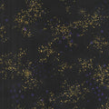 Laurel Burch Basics - Swirl Star Triangle Black Yardage