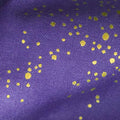 Laurel Burch Basics - Swirl Star Triangle Dark Purple Yardage