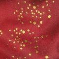 Laurel Burch Basics - Swirl Star Triangle Light Red Yardage