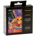 Laurel Burch Dogs and Doggies Coaster Set Alternative View #2