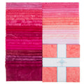 Lava Batik Solids - Flirt 10" Squares Primary Image