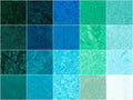 Lava Batik Solids - Lagoon 2.5" Strips Alternative View #2