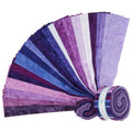 Lava Batik Solids - Royalty 2.5" Strips Primary Image