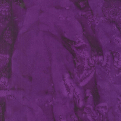 Lava Batik Solids - Royalty Lava Eggplant Yardage