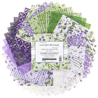 Lavender Blessings Favorites Charm Pack