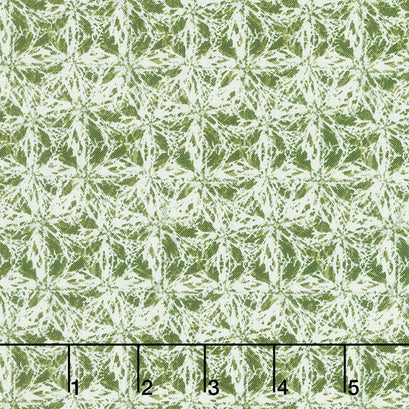 Leaf - Floral Sandstone Yardage