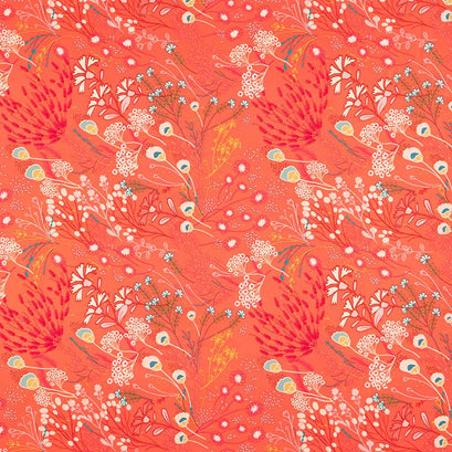 Legendary - Meadow Boho Orange Yardage