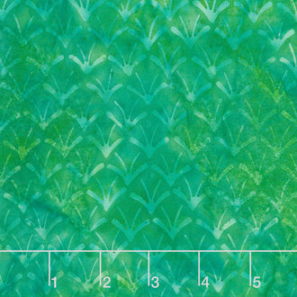 Lemon Grass Batiks - Chrysler Arch Grass Yardage