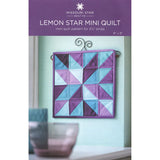 Lemon Star Mini Quilt Pattern by Missouri Star