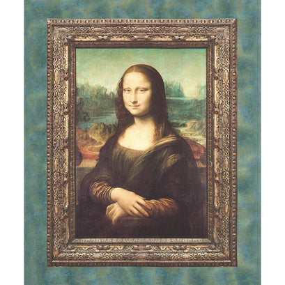 Leonardo Da Vinci - Mona Lisa Painting Antique Digitally Printed Panel