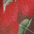 Let It Sparkle - Holiday Bouquet Radiant Crimson with Red Glitter Yardage