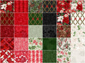Let It Sparkle with Red Glitter Fat Quarter Bundle