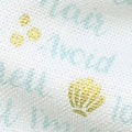 Let's Be Mermaids - Shell Phone White Sparkle Yardage Alternative View #1