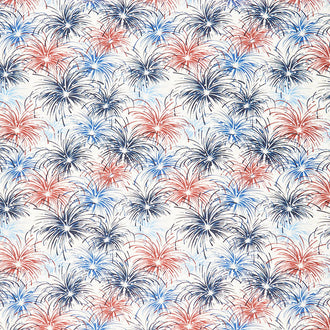 Liberty Lane - Fireworks Cream Yardage