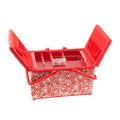 Liberty Sewing Basket - Emily Silhouette Flower
