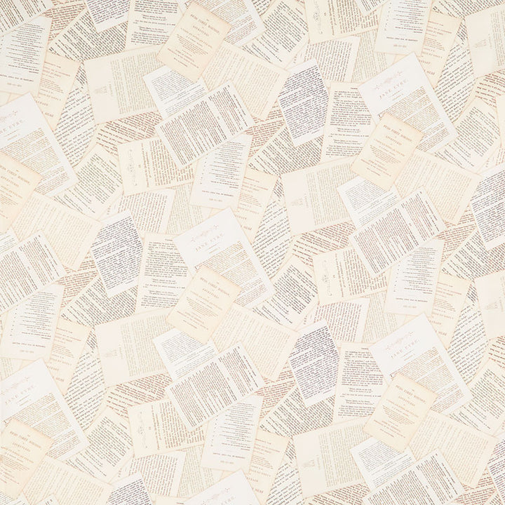 Library of Rarities Wide - Pages Vintage 108" Wide Backing