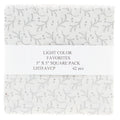 Light Color Mystery Designer Favorites 5" Square Pack