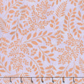 Lilac & Sage - Leaves Lilac Copper Pearl Metallic Yardage Primary Image
