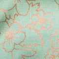 Lilac & Sage - Toile Green Copper Pearl Metallic Yardage Alternative View #1