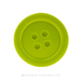 Lime Button Shaped Storage Box ( 3 1/4" Diameter) Alternative View #1