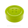 Lime Button Shaped Storage Box ( 3 1/4" Diameter) Alternative View #2